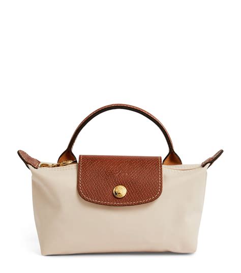 Longchamp Le Pliage Original Pouch with Handle .